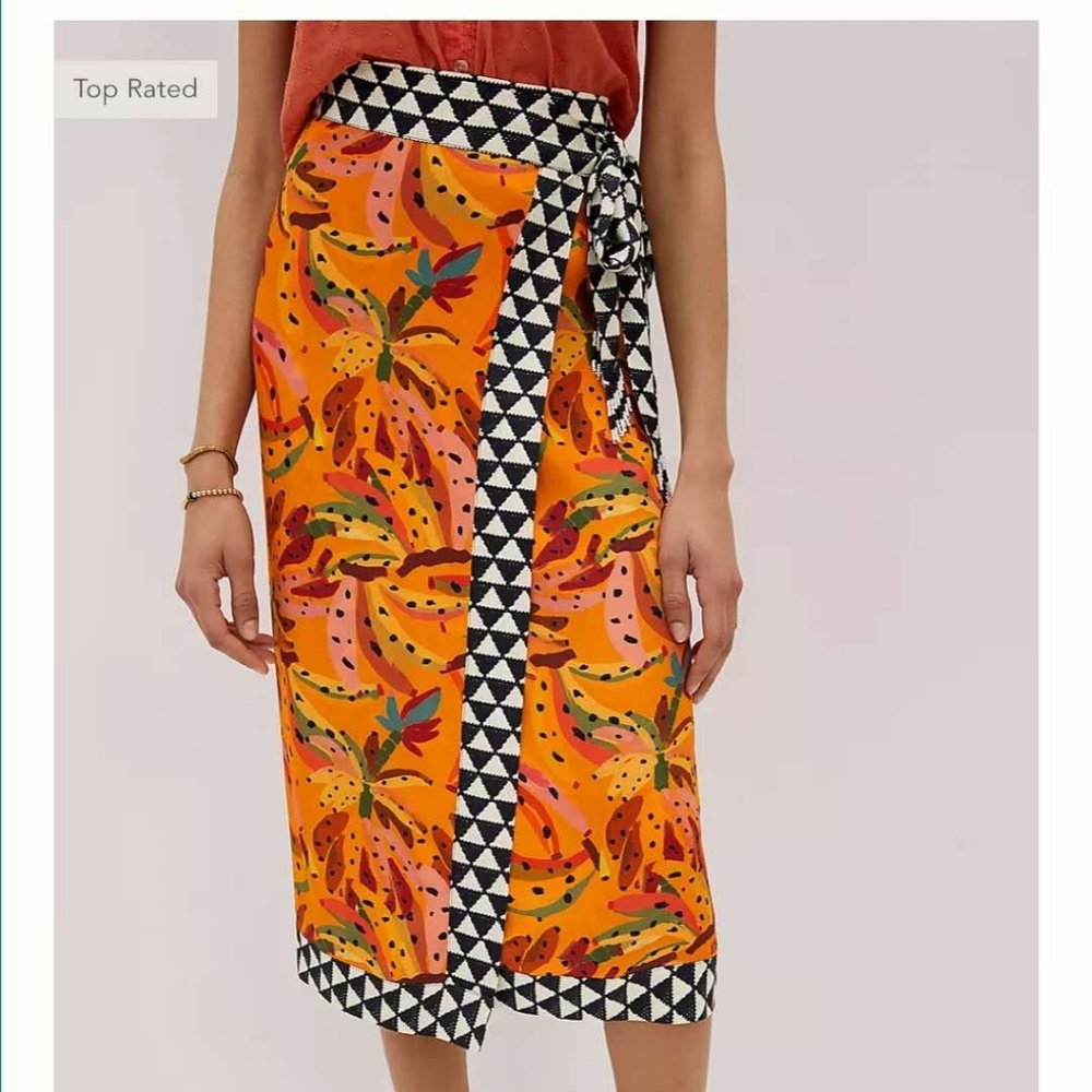 Anthropologie Farm Rio Skirt
